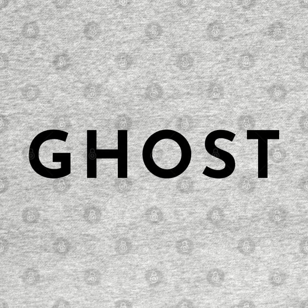 Ghost. Minimalistic Halloween Design. Simple Halloween Costume Idea by That Cheeky Tee